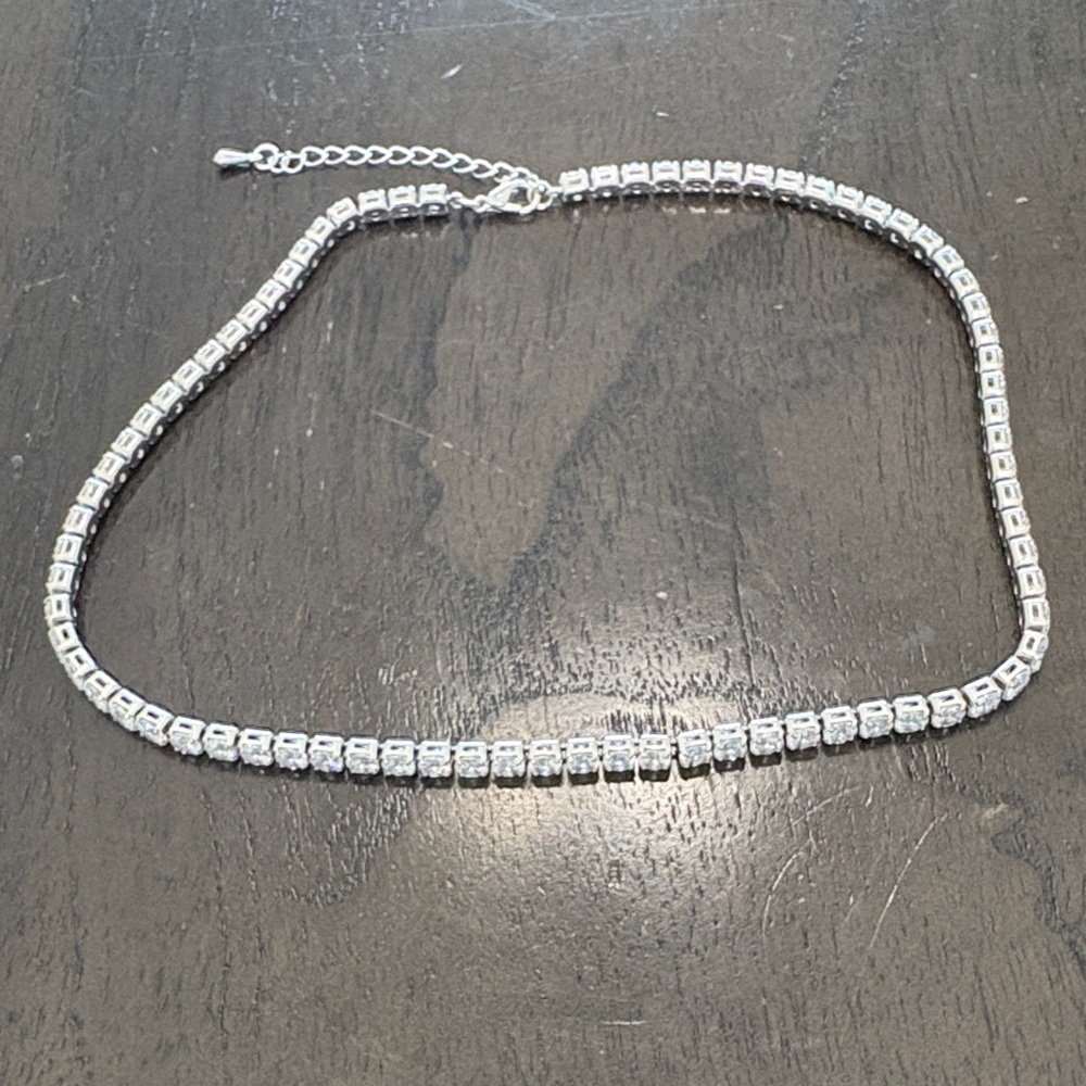 Elegant Silver Box Chain Necklace